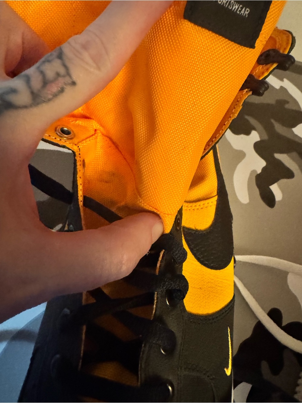 Nike Black and Yellow High-Top Sneakers legit - Picture 8 of 14
